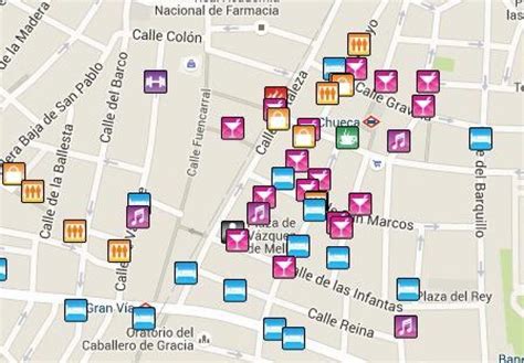 mapa cruising madrid|Madrid Gay Map 2025